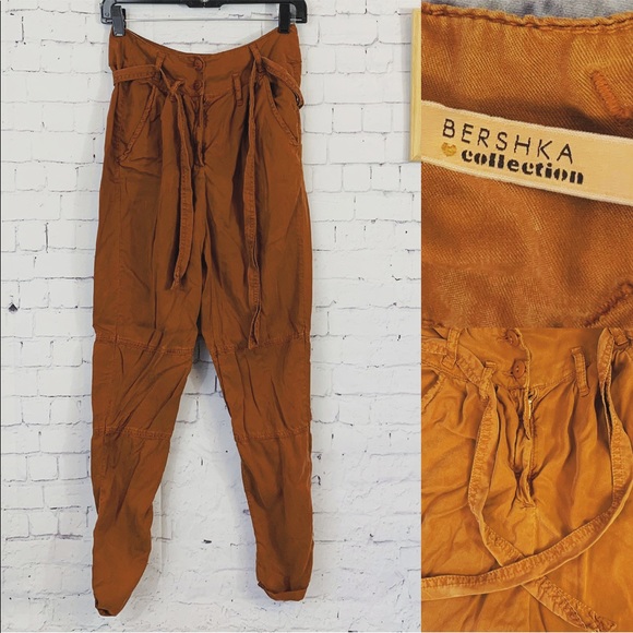 Bershka Pants - Bershka Collection brown high Waisted Pants size 2